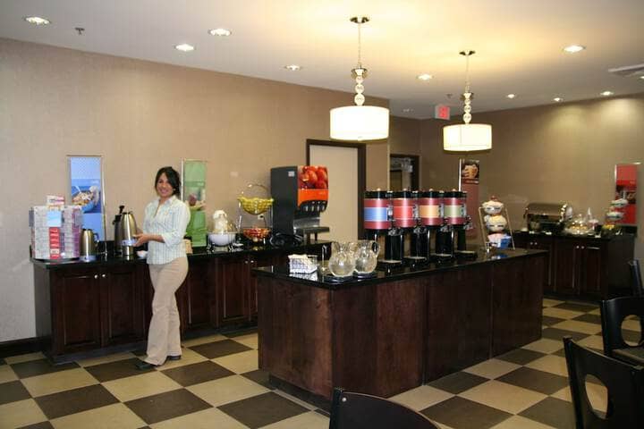 Breakfast area
